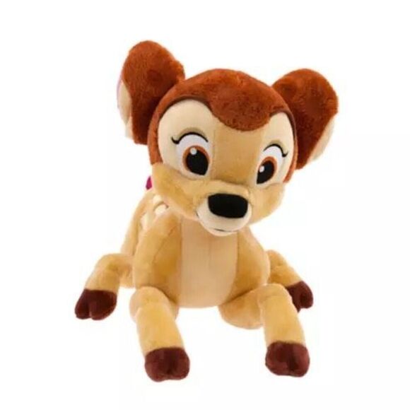 Autumn SALE Bambi Plush TOY Stuffy Disney Parks Small 11” New DEER FAWN - Picture 1 of 3